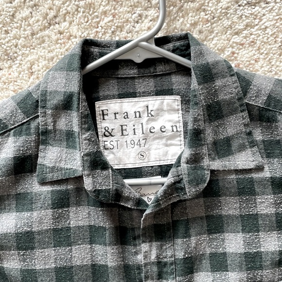 FRANK & EILEEN Barry Flannel Shirt sz S - Picture 7 of 14